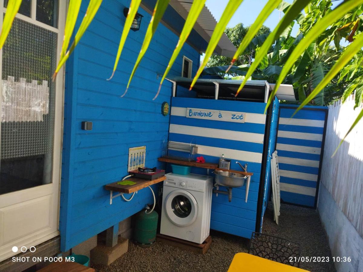Bungalow Bleu Étang-Salé les Bains Dış mekan fotoğraf